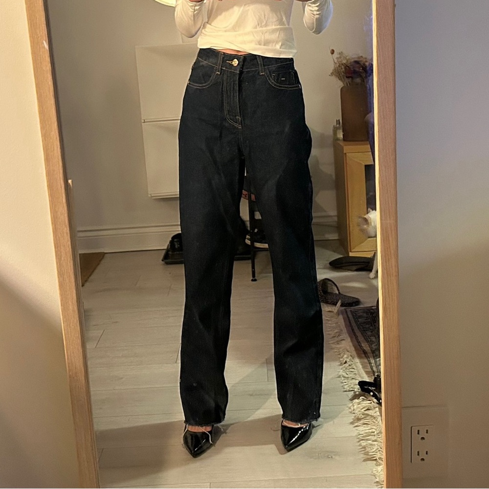 Dark Wash Denim Jeans size 24